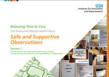 Safe and Supportive Observations: (The Productive Mental Health Ward)